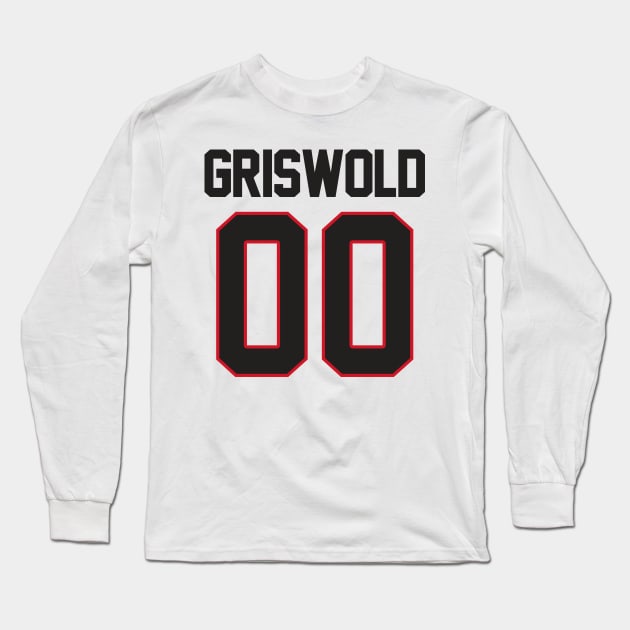 Clark Griswold - Christmas Vacation Jersey 00 Long Sleeve T-Shirt by The Badin Boomer